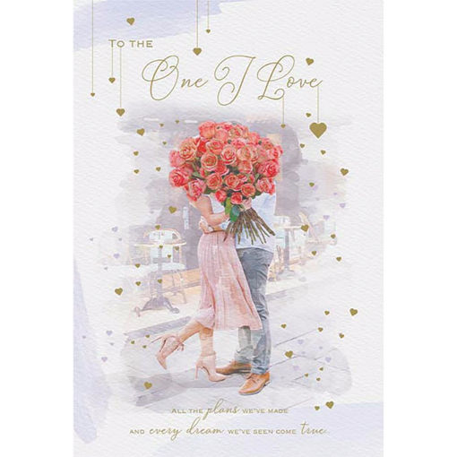 Picture of TO THE ONE I LOVE VALENTINE CARD